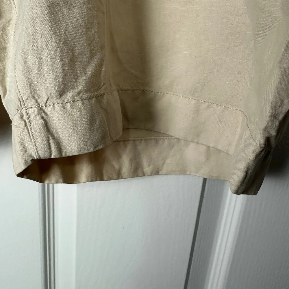 Faherty Malibu Linen & Cotton Chino Stone Shorts Men’s Size 40 NEW with Tags